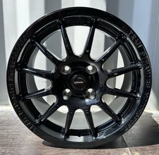 4 x Team Dynamics Pro Race 1.2 Wheels (Gloss Black) - 15x7'' ET23 4x108 63.4mm