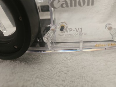 Canon WP-V1 Waterproof Case 40m/130 ft for iVIS HF20/HF21 EUC! | eBay