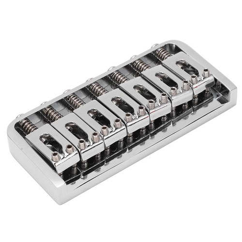 7 String Guitar Fixed Bridge Metal Tailpiece Electric Guitars Part Accessories - Picture 16 of 22