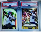 2024 Drake Maye Wild Card Sweet & Rainbow GRN/GLD Both 1/1 PSA 10 Non Auto Pop 1