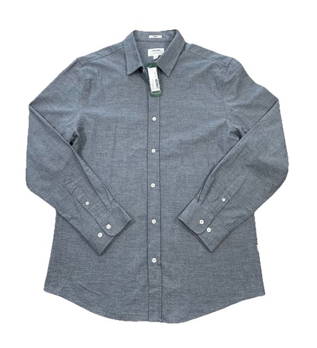 Julian And Mark Mens Size Large Blue Button Up Shirt