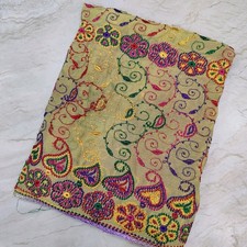 Indian Ethnic Punjab Wedding Phulkari Dupatta Embroidery Scarf Veil Stole Hijab