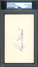 Roger Maris Cards and Autographed Memorabilia Guide 30