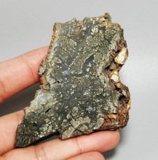 New Find Beauty Pyrite Flower Grow With Agate Freeform Reiki Healing