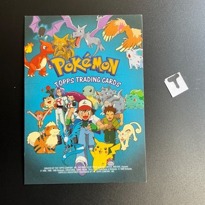 Checklist Deutsch Pokemon Karte Topps 1999 TVAnimationEdition Ash & Friends