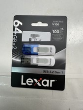 Lexar Jumpdrive v100 USB 3.2 Gen1 64GB x 2 44891 