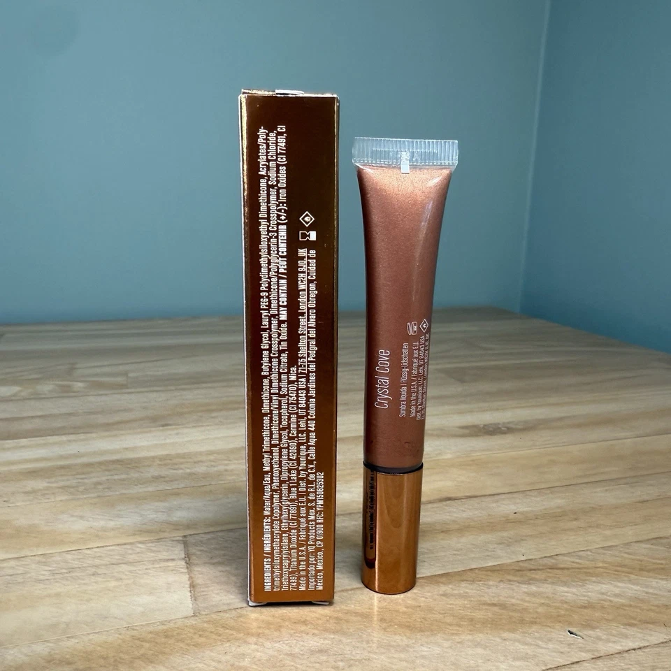 Younique Beachfront Kissed Liquid Eye Shadow Eyeshadow CRYSTAL COVE (Rose Gold) - Image 4 of 4