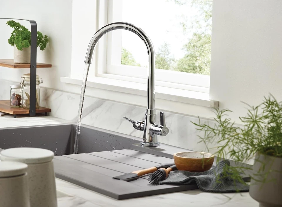 Bristan Echo EasyFit Kitchen Sink Mixer Tap Chrome Kitchen Mixer Tap - Image 4 of 4