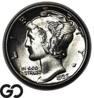 1926 Mercury Dime Full Split Bands, Premium Quality Superb Gem BU++