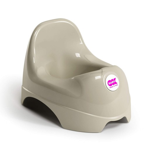 YRHome Vasino Per Bambini A Forma Di Ranocchio: Con Schienale, Maniglie E Contenitore Estraibile (Tipo A, Verde)