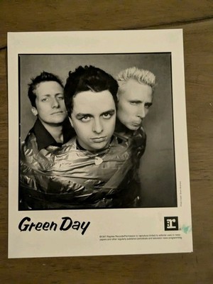 Green Day Vintage 1997 Reprise Records Press/Promo Photo