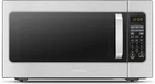 Large Stainless Steel Microwave with Smart Sensor & 6 Menus, 1200W, 2.2 Cu Ft