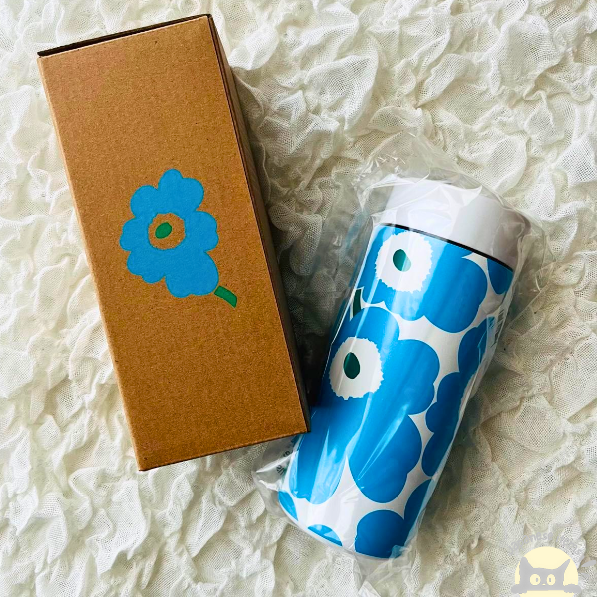 Marimekko x Blue Bottle Coffee Unikko Tumbler 350ml Japan Limited