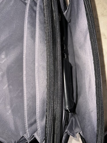 Samsonite Overnighter Laptop Rolling Carry-On Briefcase Portfolio Business Bag - Picture 6 of 10
