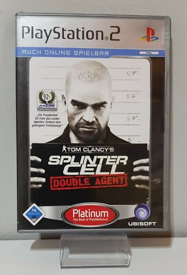  PS2 Spiel Tom Clancy´s Splinter Cell -  Double Agent  OVP+Anleitung A4819