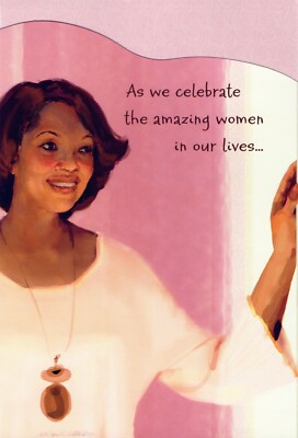 Happy MOTHER'S DAY Card FOR AUNTIE AUNT, Celebrate Women by Hallmark Mahogany + 
