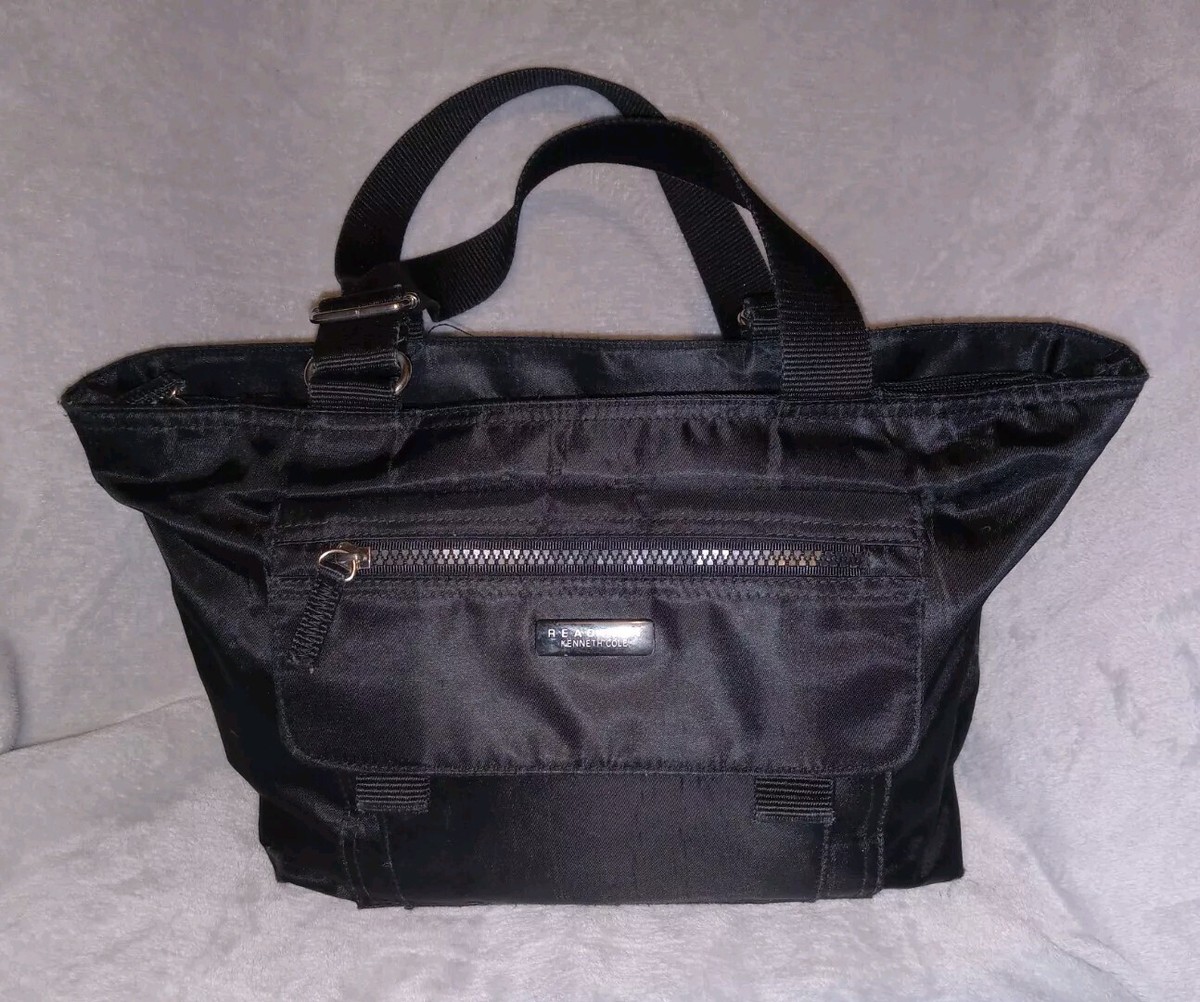 KENNETH COLE REACTION Tote Bag Nylon, Double Strap RN#81633 TONS
