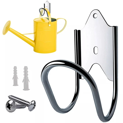 Gartenschlauchhalter, Robuste Edelstahl-Schlauchaufhängung, Wandhalterung DHL - Bild 10 von 11