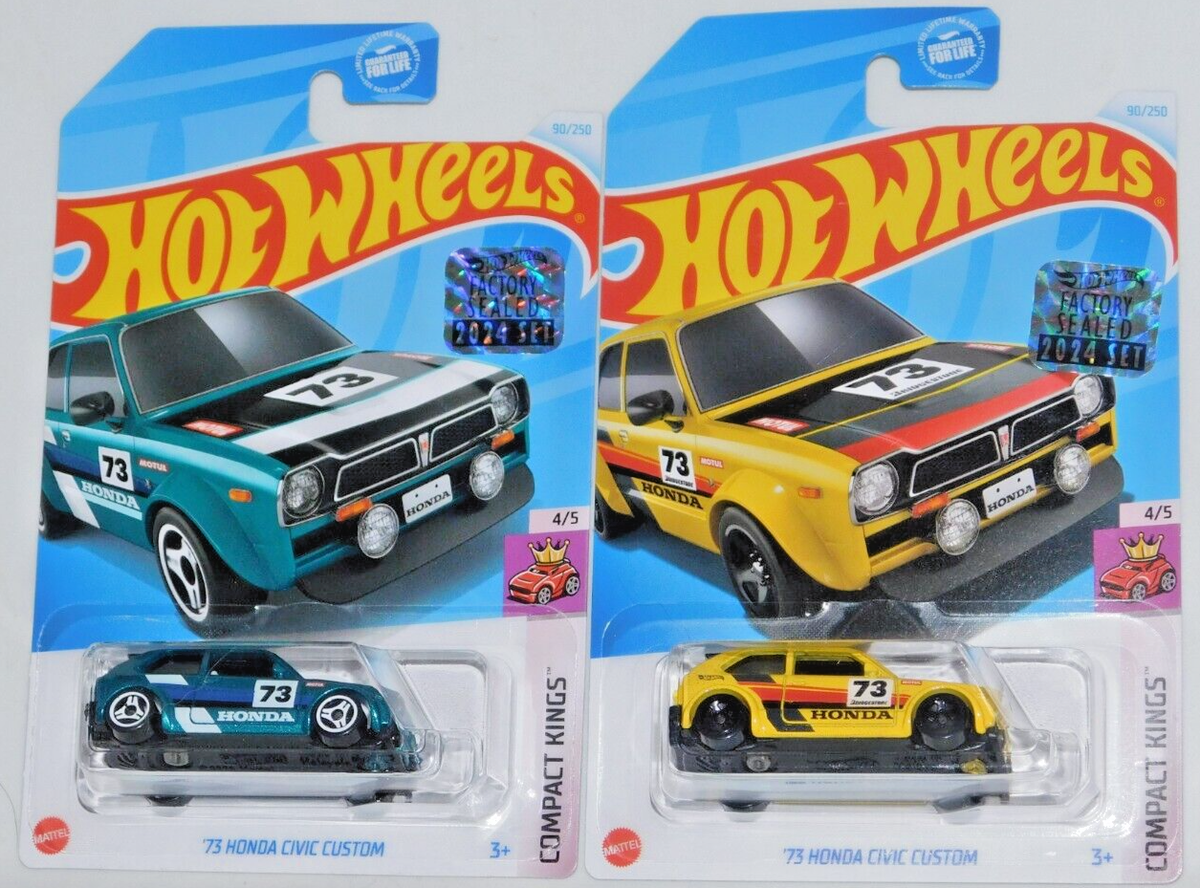 2024 HOT WHEELS RLC FACTORY SET COMPACT KINGS 1973 HONDA CIVIC