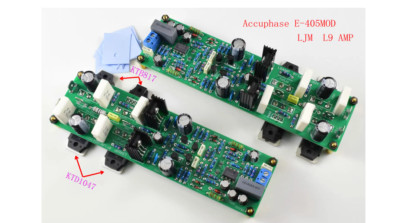 Golden throat Accuphase E405-MOD Front and Rear stage combined Power Amplifier