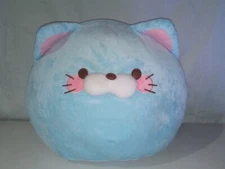 Fukuya Koroneko Japanese Large Big Blue Cat Plush 16" Stuffed Animal