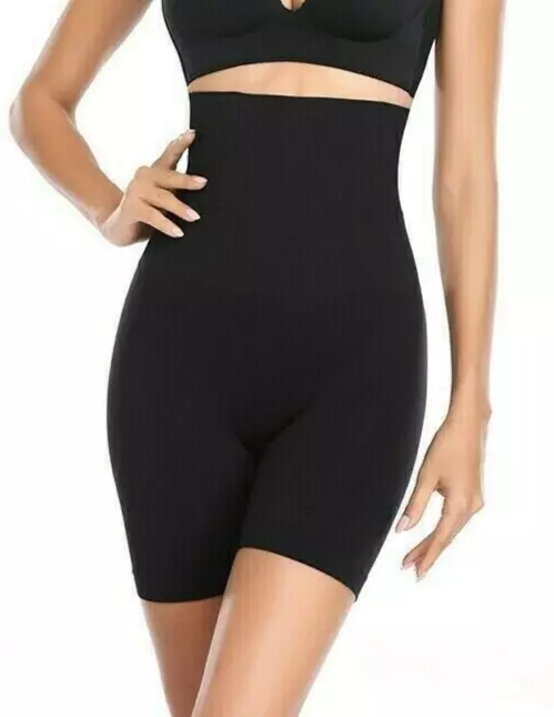 Empetua Shapewear w/ Tummy Control High Waisted Shaper Short Size S Black