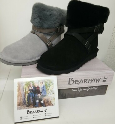 BEARPAW Boots KIERA Suede Leather 