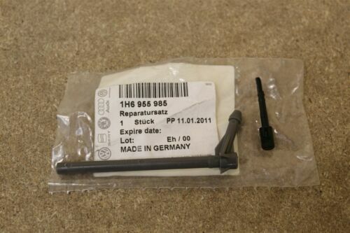 HOPESPANNER Windshield Washer Nozzle For Volvo - Black Plastic, Front Spray Jet With Y Connector - View #5