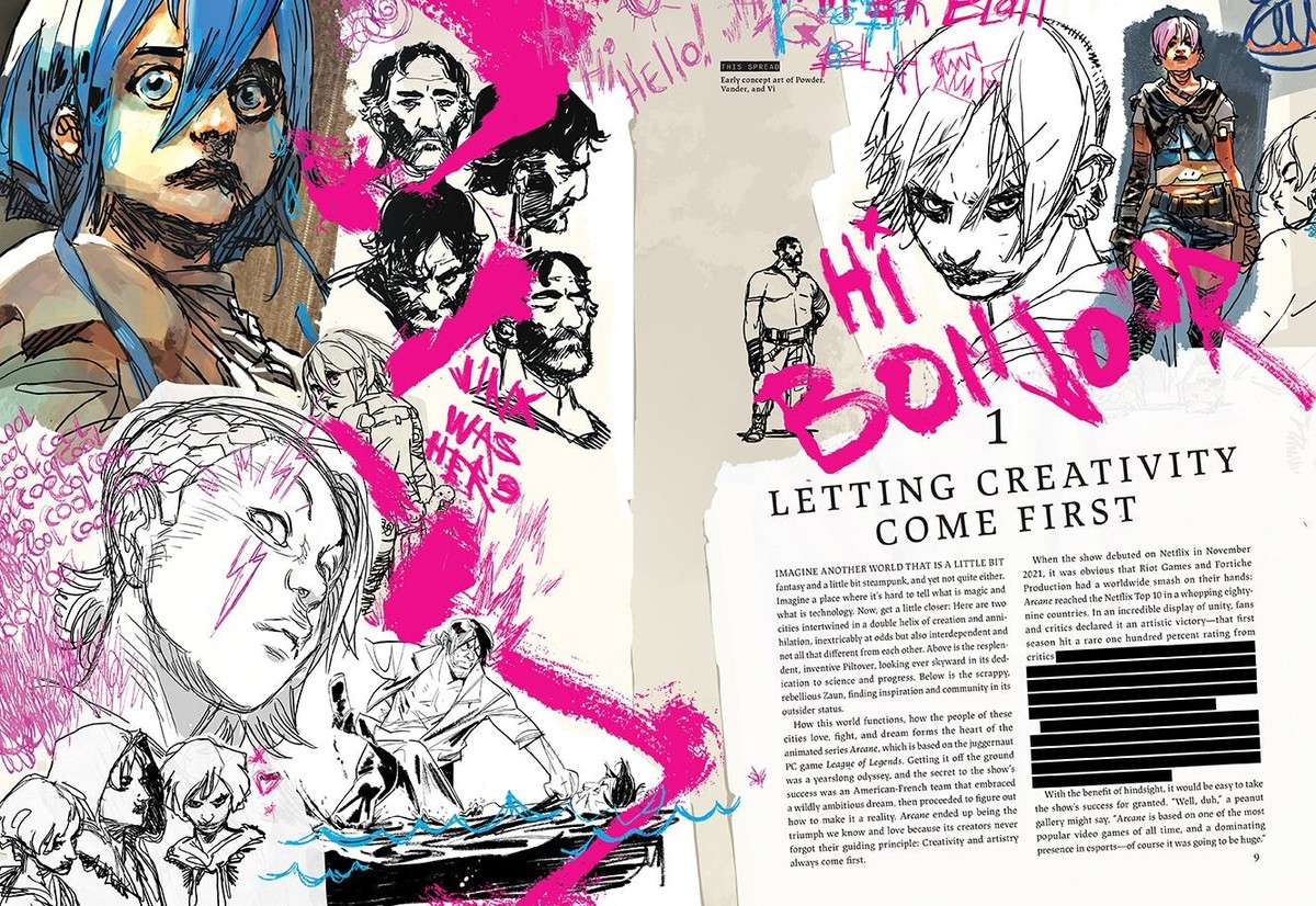 The Art and Making of Arcane Portfolio Edition + Season 1