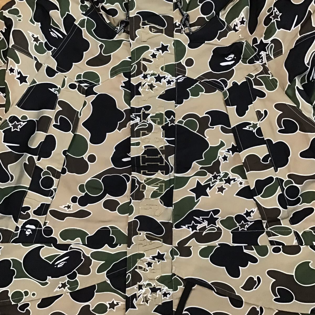BAPE STA camo Snowboard Jacket beige A Bathing Ape Size S | eBay BAPE STA camo Snowboard Jacket beige A Bathing Ape Size S | eBay