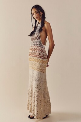 New Free People Ikat Oasis Maxi Dress Size Extra Small MSRP: $248 | eBay