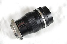 Hanimar 135mm f/3.5 prime Preset lens Pentax T2 m42 screw mount