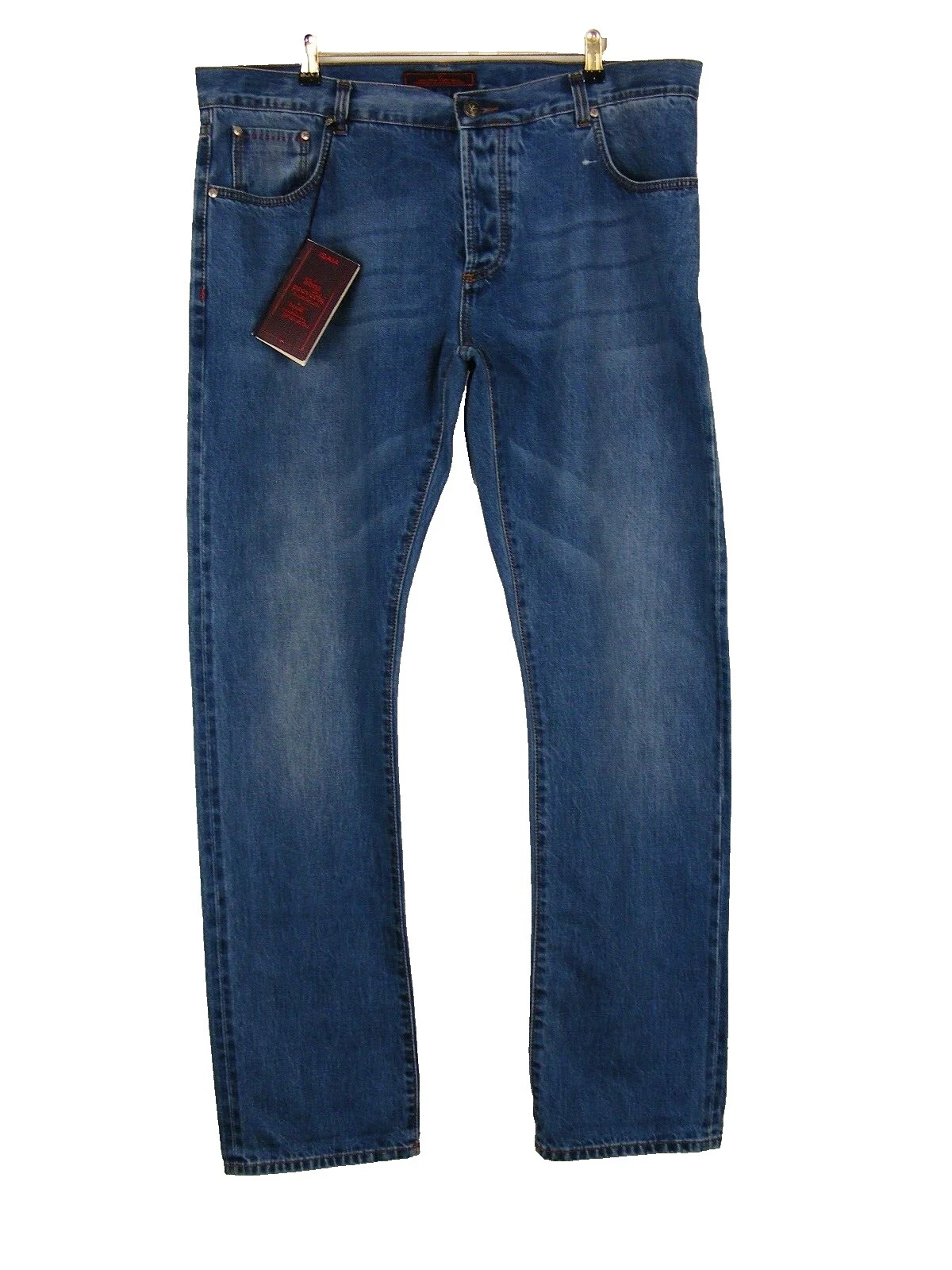 isaia Cotton Jeans Men's Slim