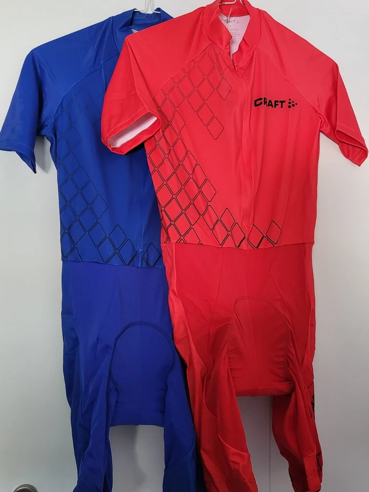 CRAFT Cuissard vélo manche courte Taille M réf 194326- rouge ou bleu - Photo 1/1