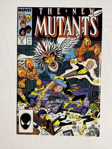 New Mutants #57 (1987) 8.5 VF Marvel Copper Age fumetto alta qualità