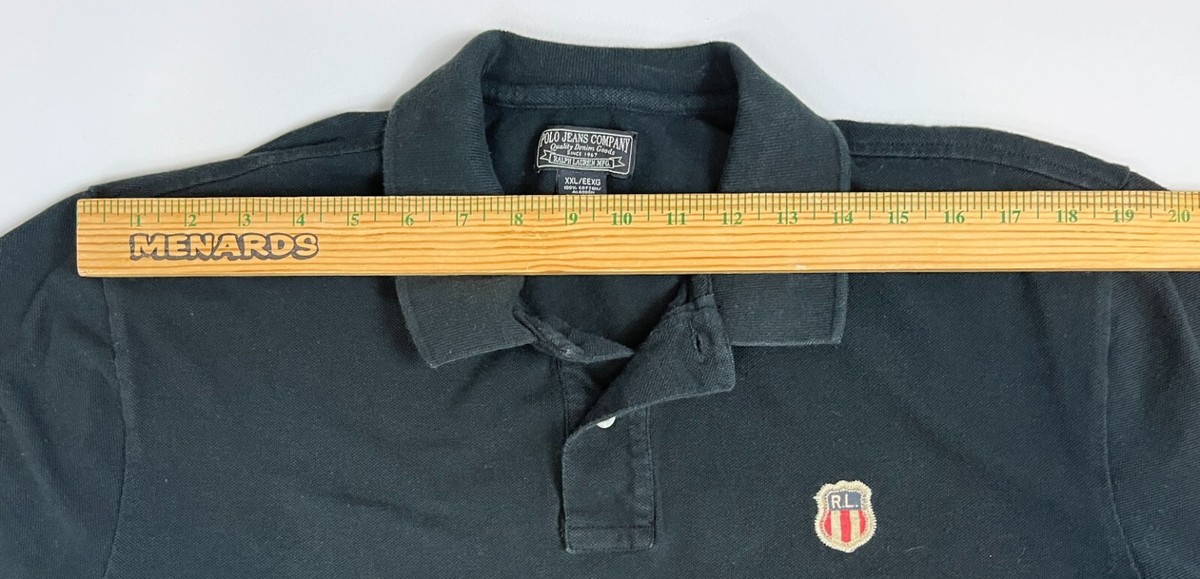 POLO RALPH LAUREN スタジャン　90s vintage 90s 00s Polo Ralph Lauren Blue White Striped Pique Polo