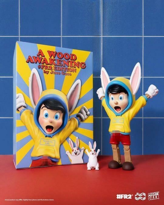 ピノキオ　Mighty Jaxx Wood Awakening FR2 Mighty Jaxx A Wood Awakening x FR2 Edition By Juce Gace
