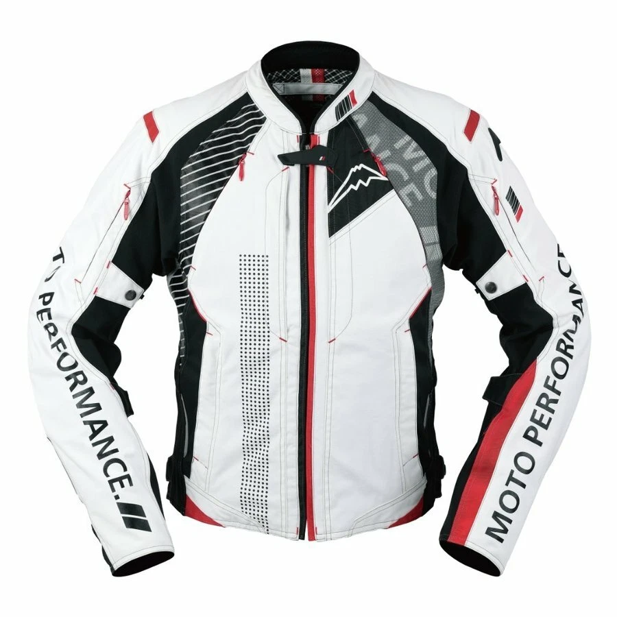 KUSHITANI GENUINE OEM CONTEND JACKET K-2351 SILVER MOTORCYCLE RIDING WEAR