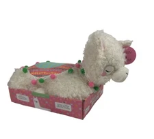 Tiny Love & Carry Plush Pink Llama Pillow Warming Huggable Cuddly Microwavable