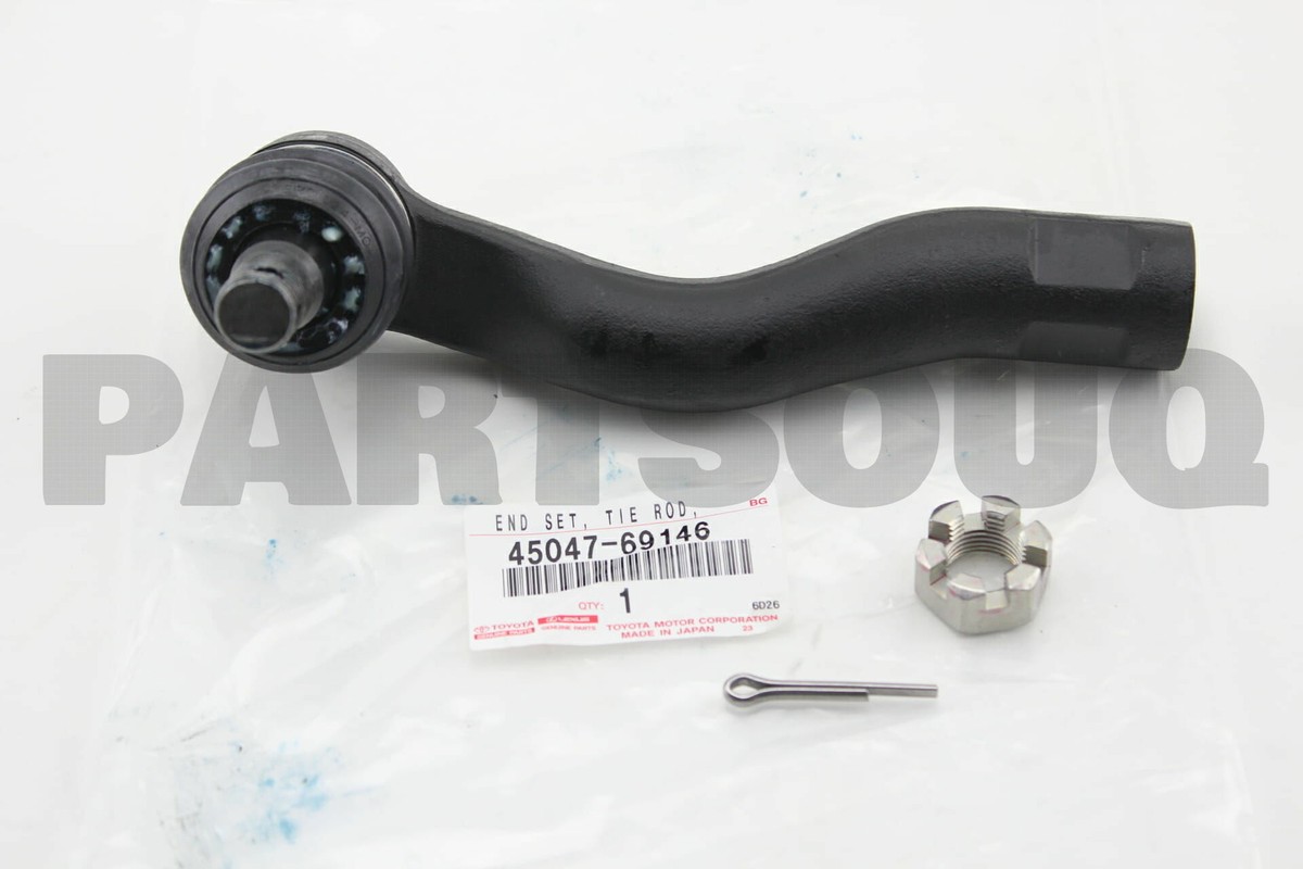 【n】 4504769146 Genuine Toyota END SUB-ASSY, TIE ROD, LH 45047-69146