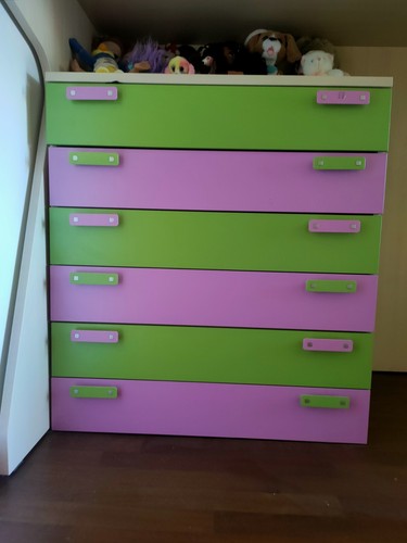 letto singolo a soppalco con Vari Contenitori con Cassettiera e due Materassi - Foto 5 di 6