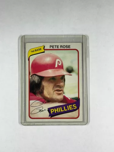 1980 Topps - #540 Pete Rose - VG-EX - Vintage