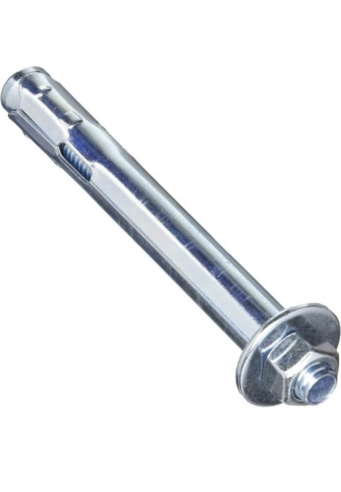 Red Head Sleeve Anchor 1/2x4 Hex Washer SGL Ct Silver 50118 Tool and