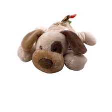 Taggies Plush Puppy Dog 11" Stuffed Animal Baby Lovey Mary Meyer Brown Spots