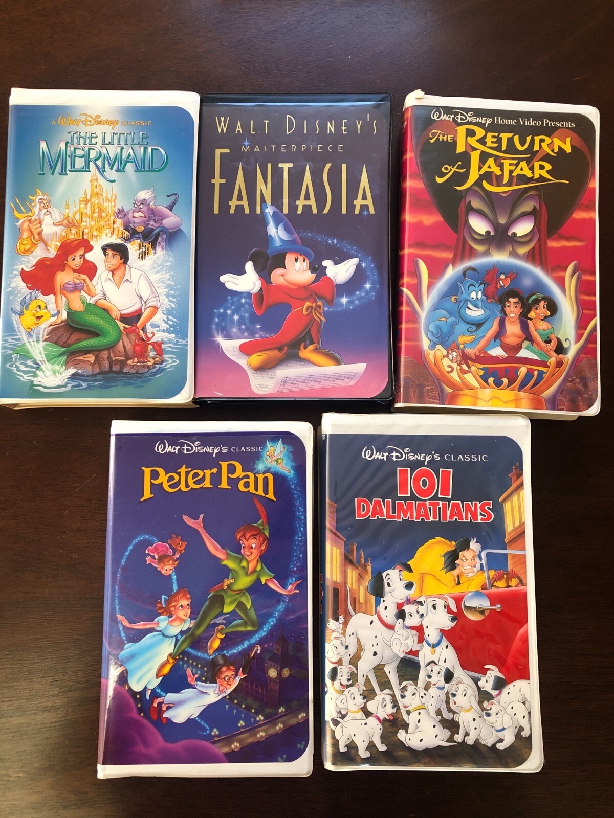 Lot of 5 Walt Disney's Classic Vhs Tapes Used | eBay
