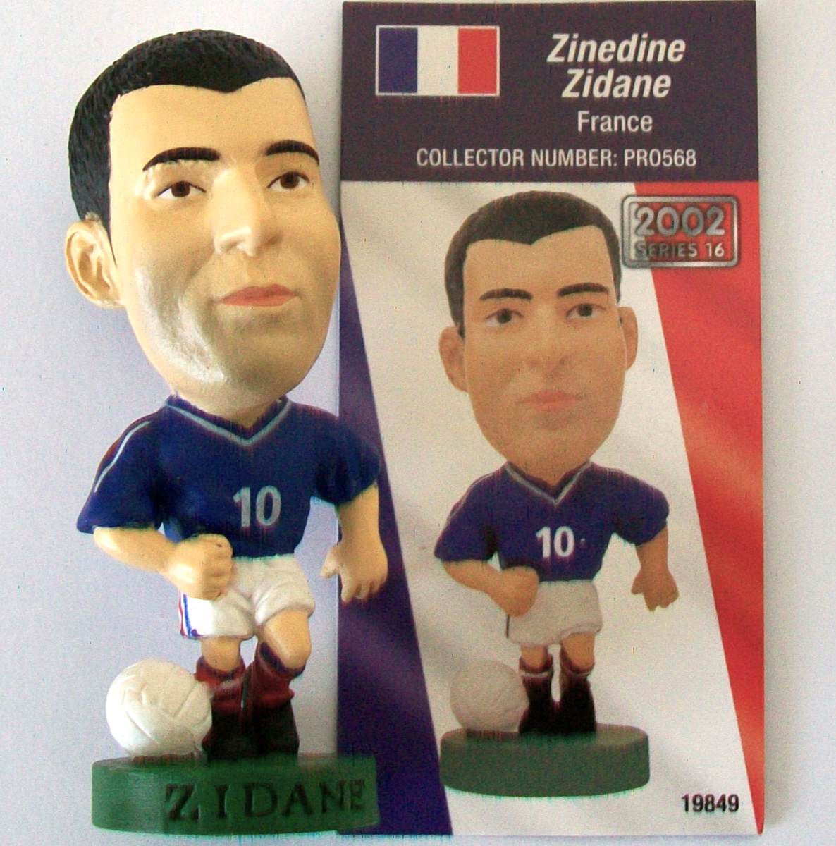 Corinthian Pro Stars Zinedine ジダン　France Corinthian ProStars XL Zinedine Zidane Figure 1998-99 Juventus