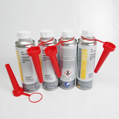 4x PRO TEC DPF High Performance Cleaner for Diesel Particle Filter 375ml P6171