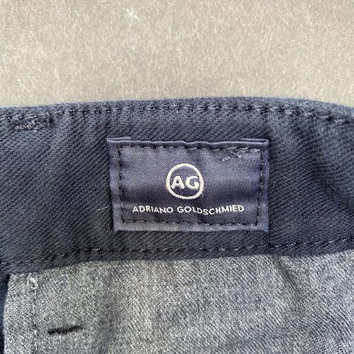 AG The Marshall Dark Navy Slim Chino Trausers US33 ($198) - Picture 6 of 8