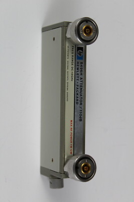Agilent 8496H Programmable Step Attenuator 110dB DC-18GHz RF Agilent 8496H Programmable Step Attenuator 110dB DC-18GHz RF