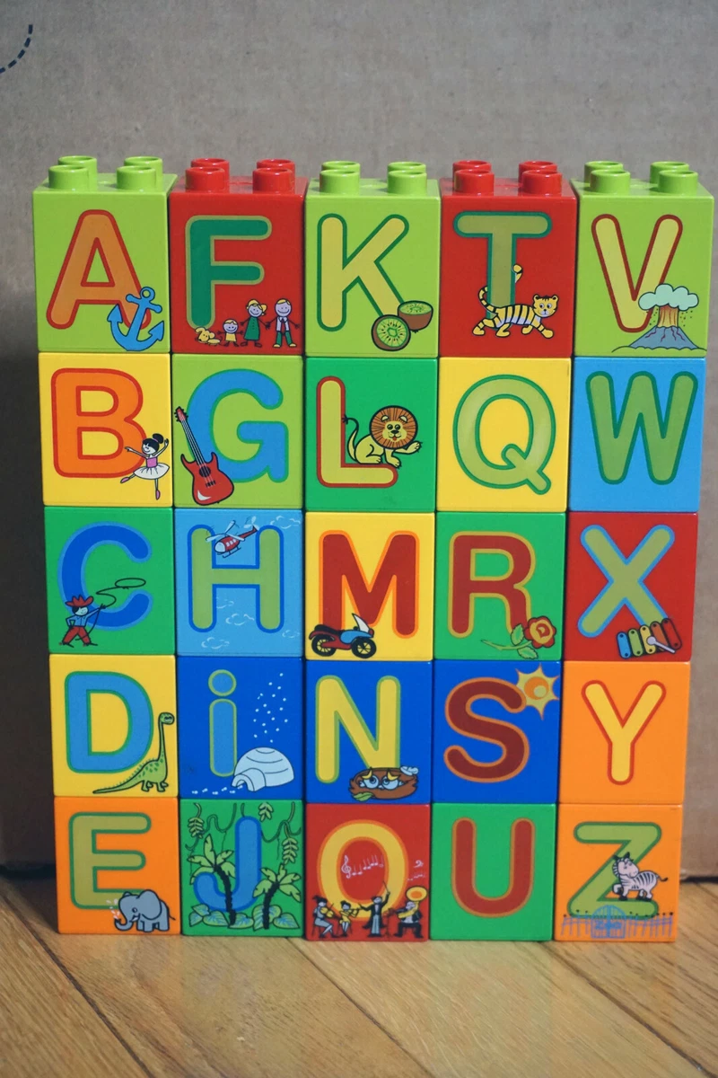 Duplo letter blocks sales